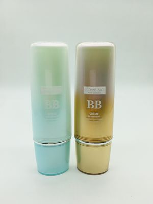 Private Label Acrylic Plastic Makeup Containers / Plastic Cream Jar 30ml Capacity