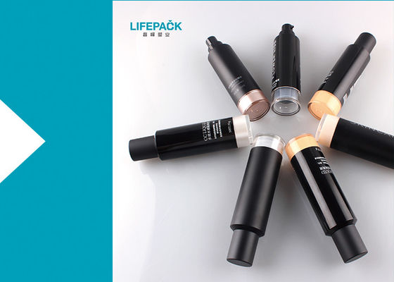 35ml空気のないポンプは化粧品、空の空気のないポンプびんによってをカスタマイズされる色びん詰めにします